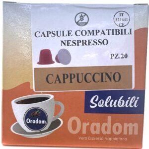 Cappuccino - 20 Capsule  Compatibile Nespresso ORADOM