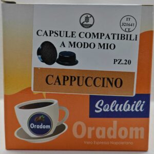 Cappuccino - 20 Capsule Compatibili A Modo Mio ORADOM