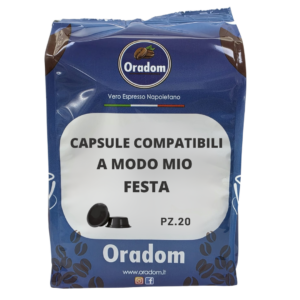 Festa - 20 Capsule Compatibili A Modo Mio ORADOM